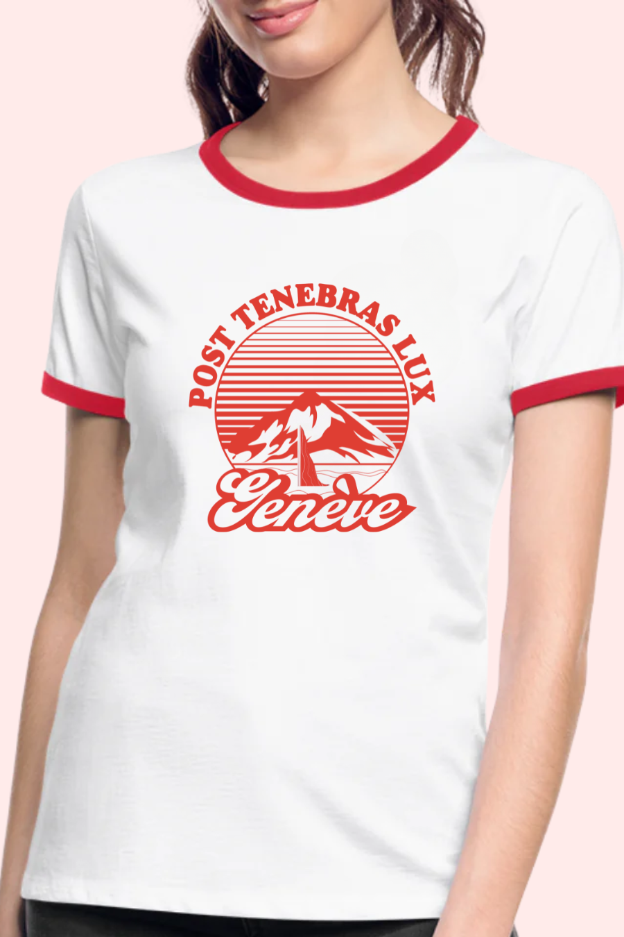 T-Shirt Premium Unisexe Vintage Style 'Post Tenebras Lux' - U/C by Eliran Ashraf