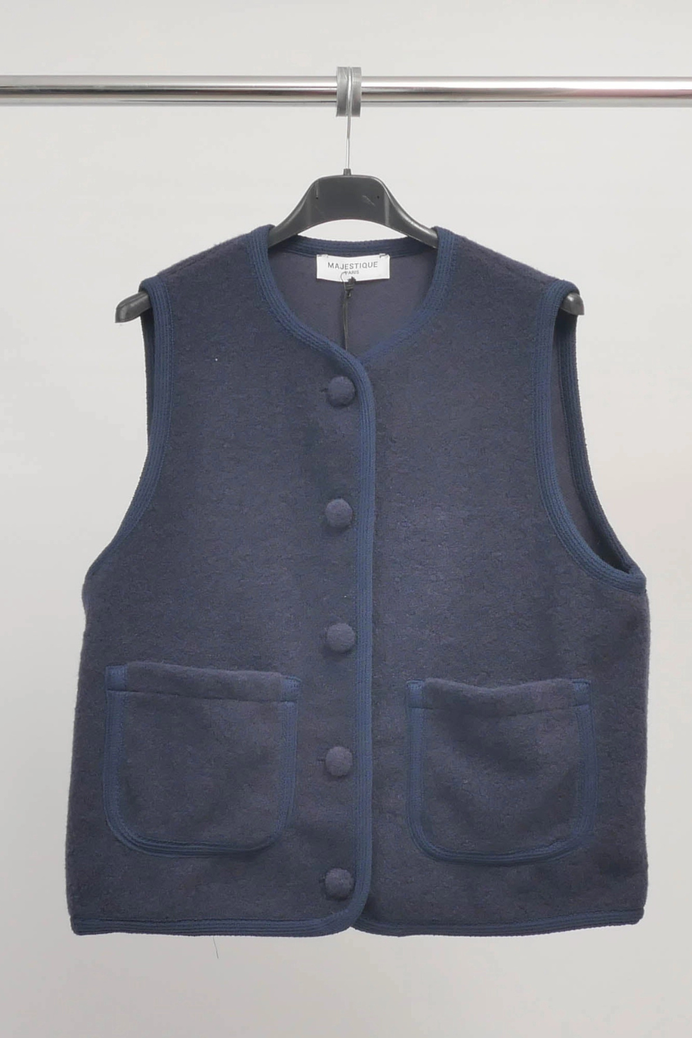 "Alexa" - Gilet Sans Manches en Tissu Polaire