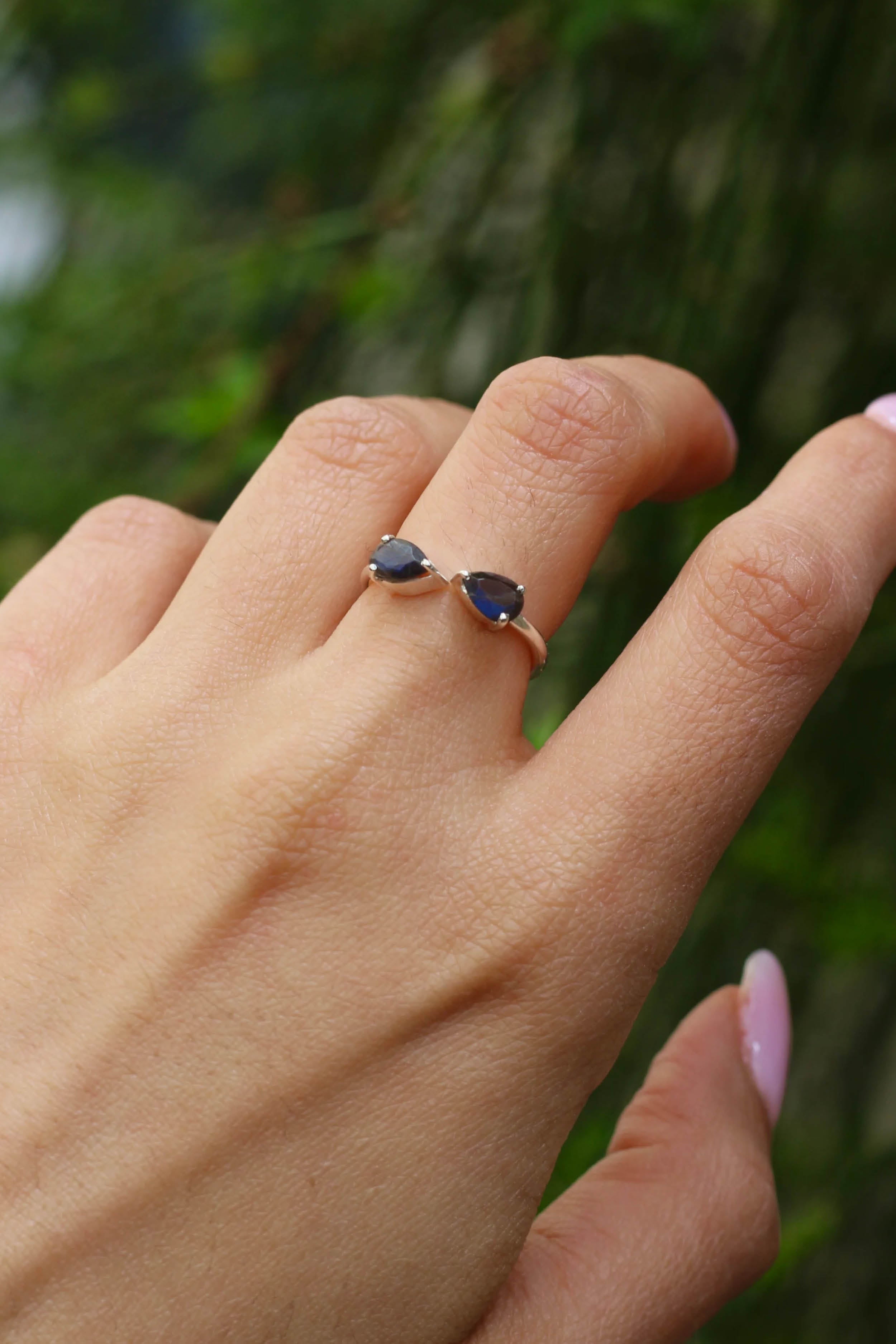 Adjustable Ring 'Mia' Silver - Jolly Jungle