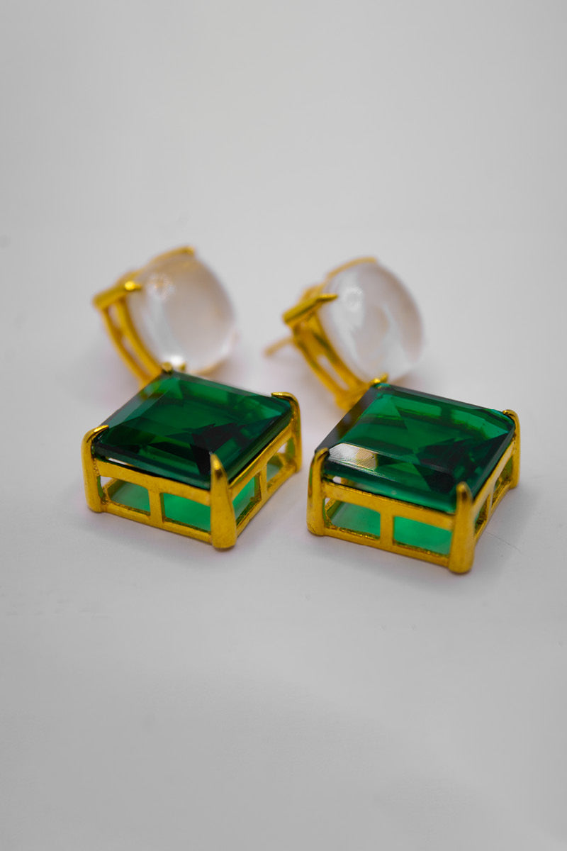 Boucles d'oreilles 'Cube' - Bombay birds