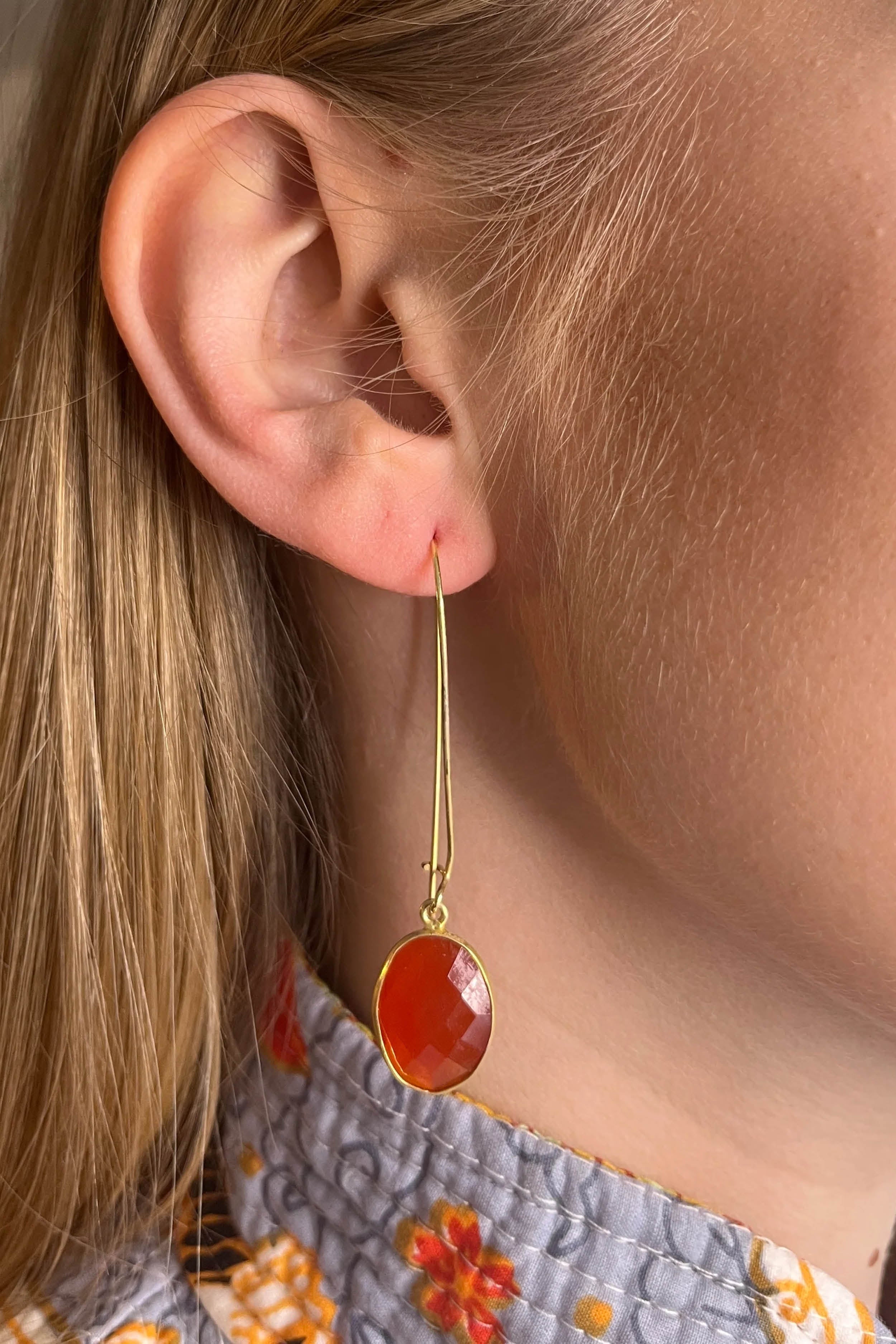 Earrings 'Lili' Gold - Jolly Jungle