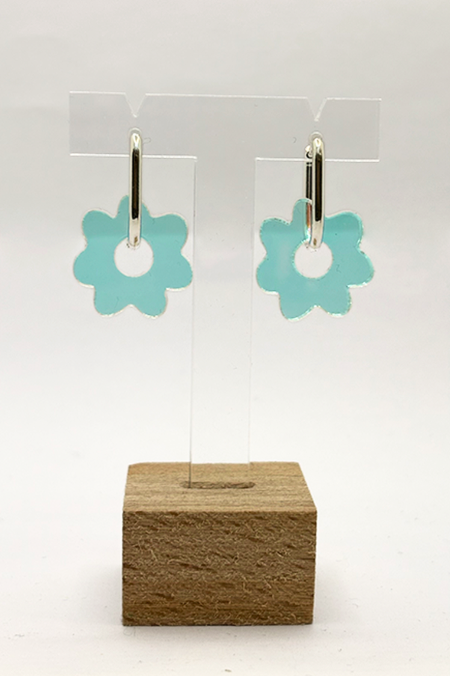 Boucles d'oreilles 'Fleur' Argent - Nakimi