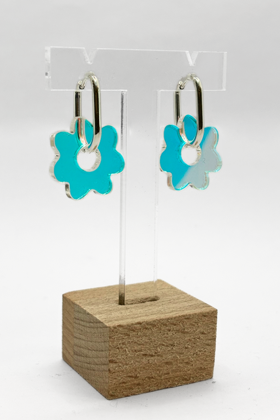 Boucles d'oreilles 'Fleur' Argent - Nakimi