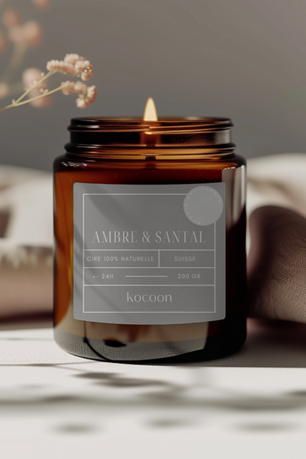 Natural Candle, 200gr - Kocoon