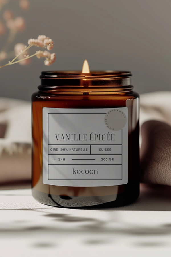 Natural Candle, 200gr - Kocoon