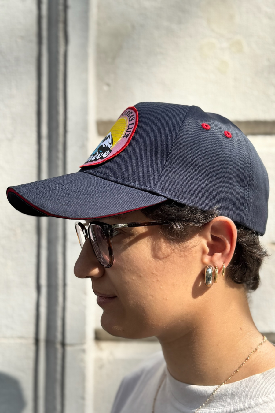 Cap 'Geneva | Post Tenebras Lux' - BLK & YLW