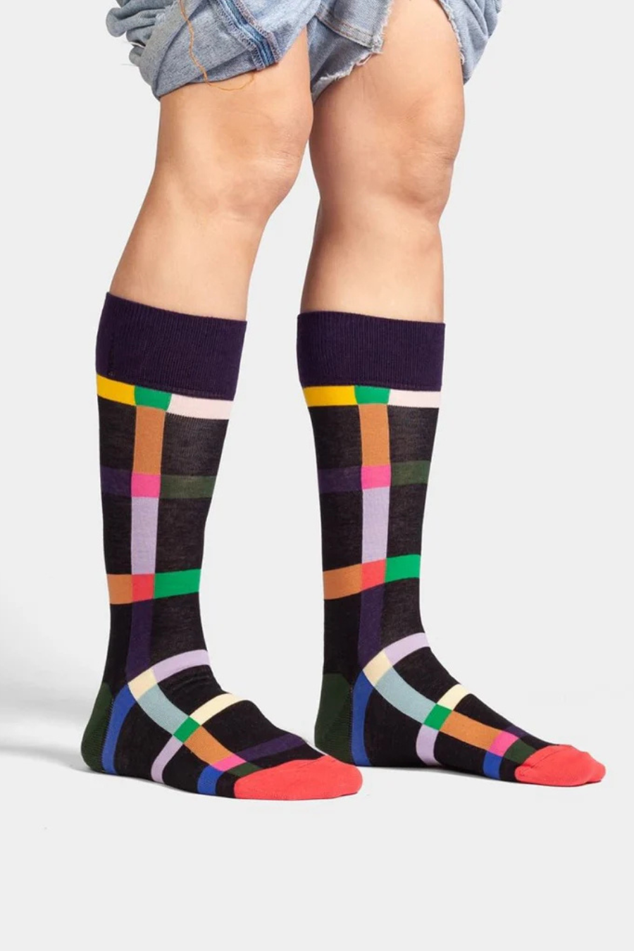 Chaussettes 'Multicolore Maze' - Dilly Socks