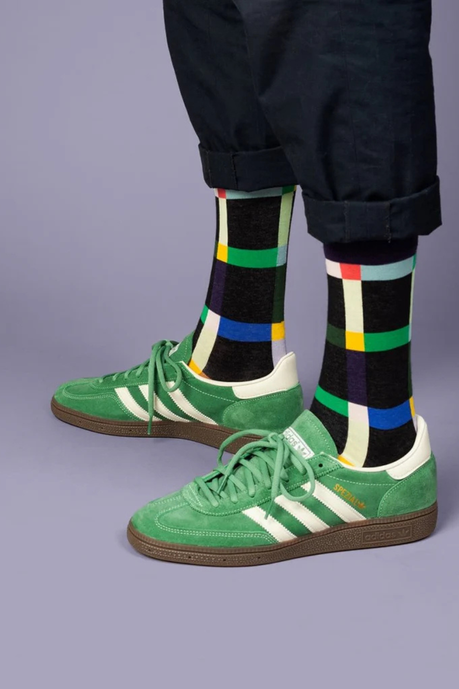 Chaussettes 'Multicolore Maze' - Dilly Socks