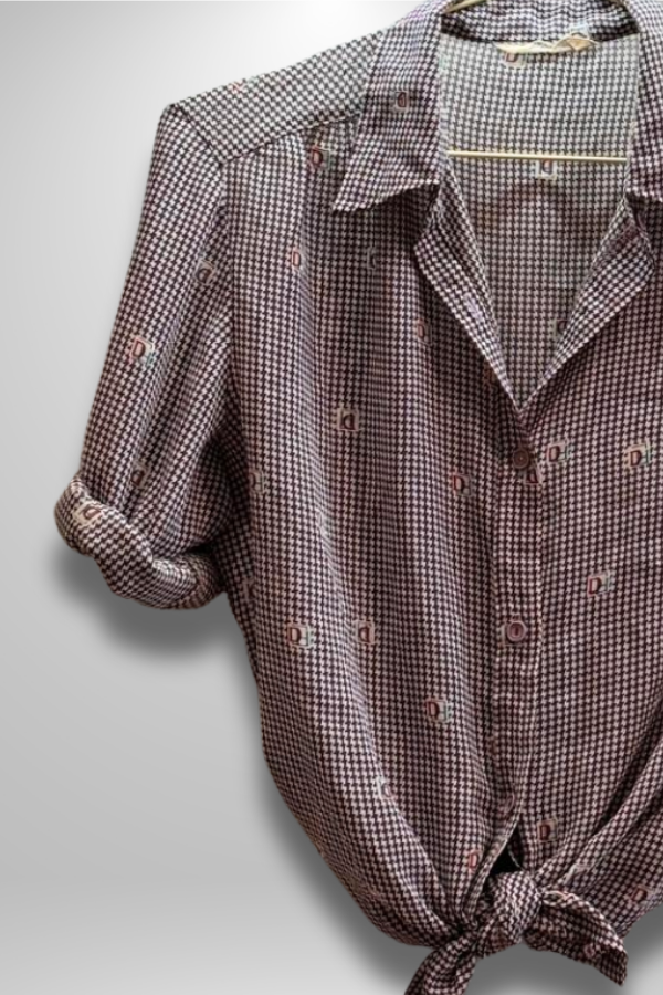 Vintage 'Iris' Blouse - Miss Mitzuko