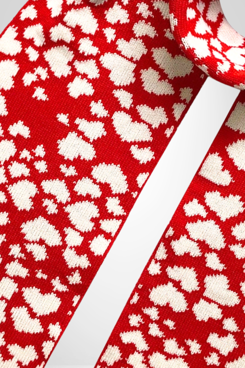 Écharpe "Hearts" en Laine & Cachemire