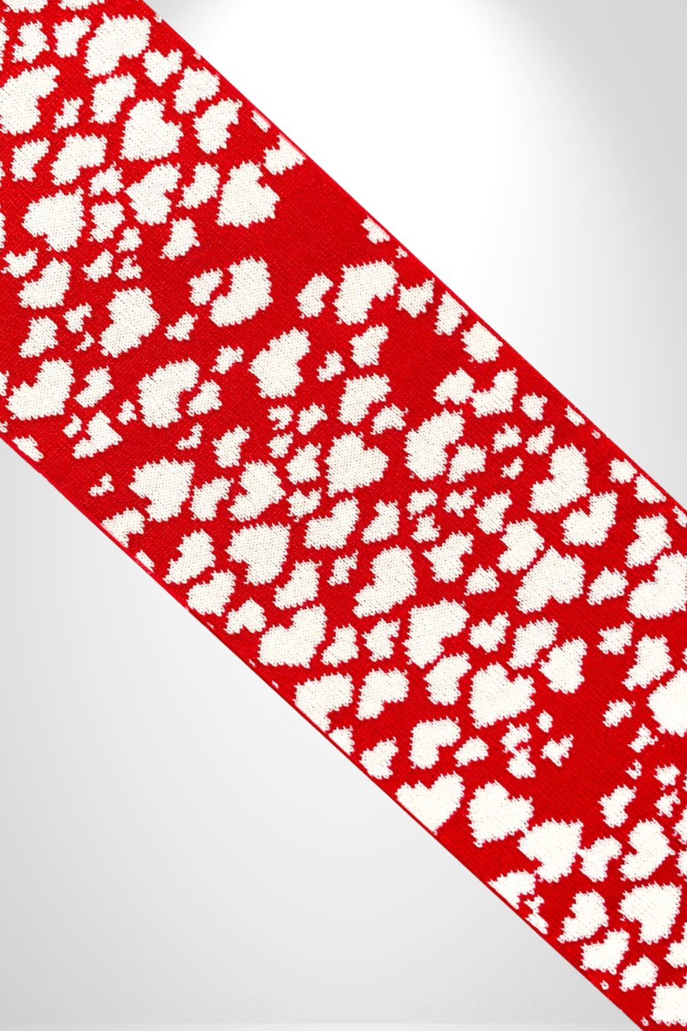 Écharpe "Hearts" en Laine & Cachemire