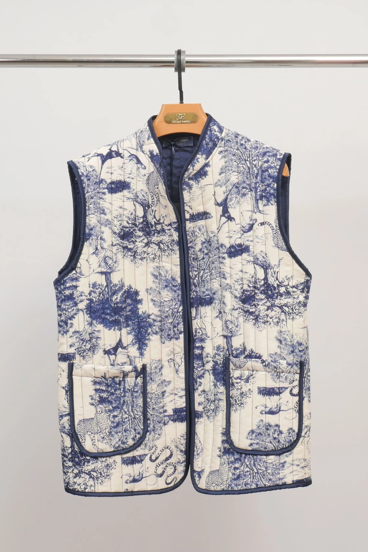Gilet Matelassé 'Safari' - Cecile Wang