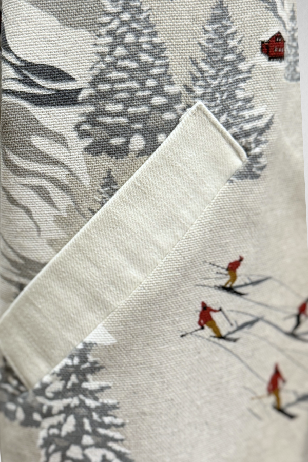 Veste Kimono 'Atka - Montagne' Blanc - U/C by Eliran Ashraf