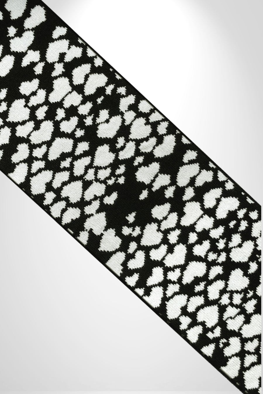 Écharpe "Hearts" en Laine & Cachemire