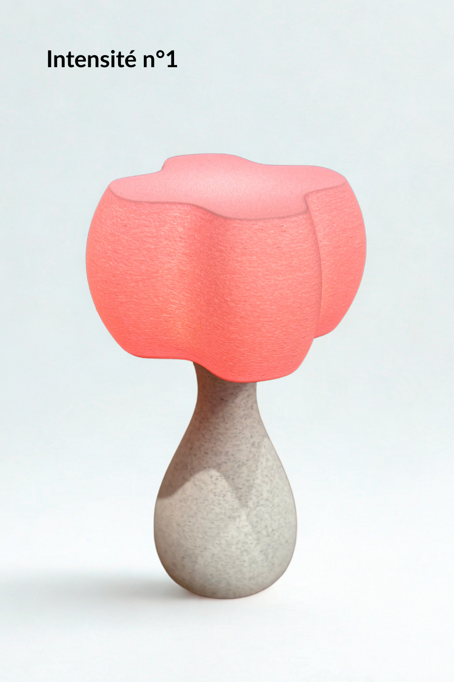 Lampe 'Mini - Kiko Agrume' Marbre - Rose | Miniature - Dots Design