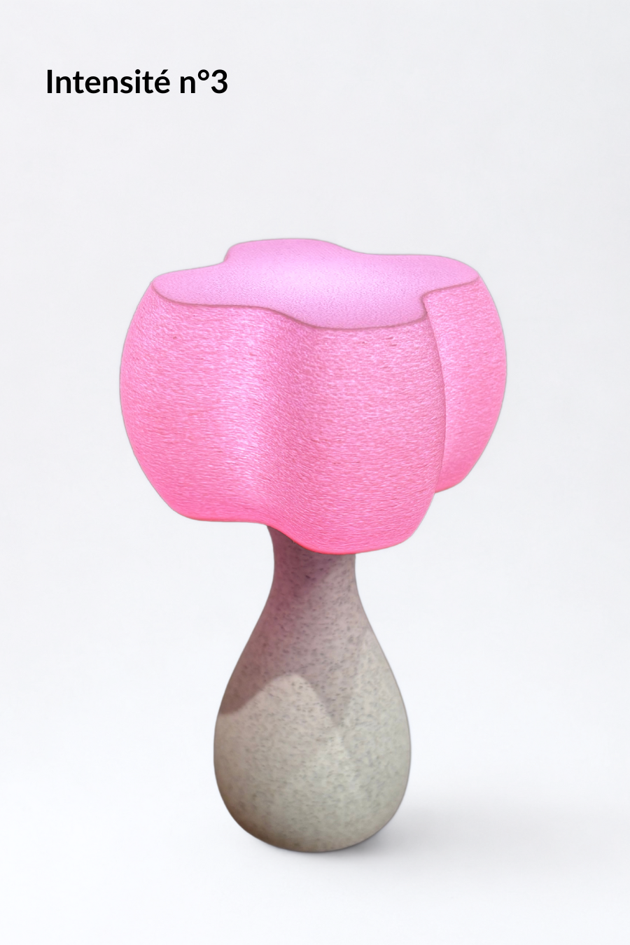 Lampe 'Mini - Kiko Agrume' Marbre - Rose | Miniature - Dots Design