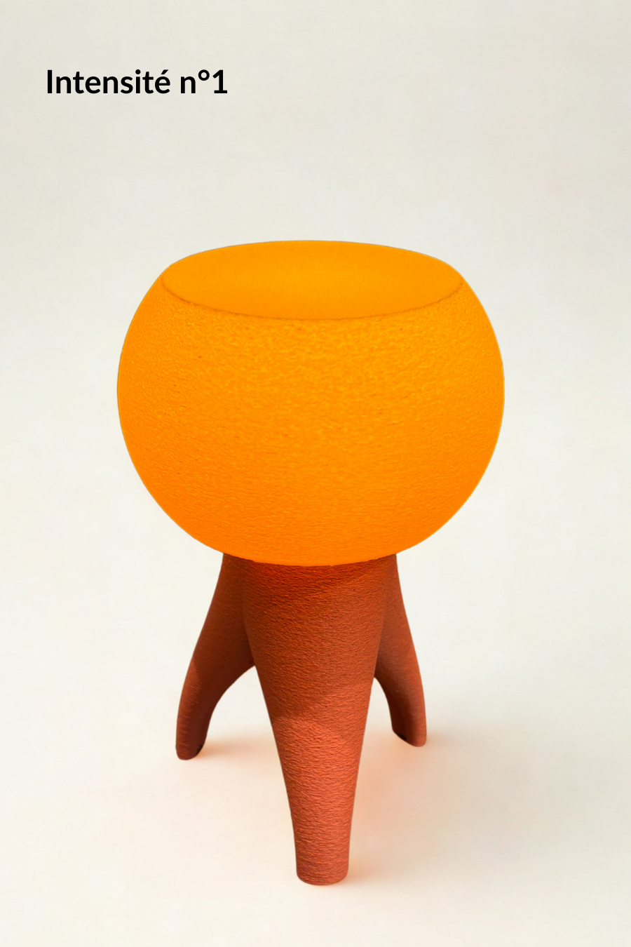 Lampe 'Mini - La stativ' Terracotta - Pêche | Miniature - Dots Design