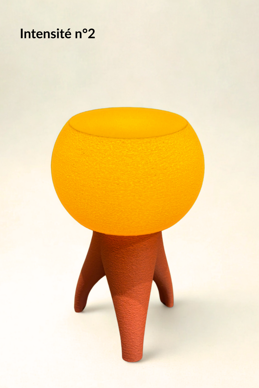 Lampe 'Mini - La stativ' Terracotta - Pêche | Miniature - Dots Design