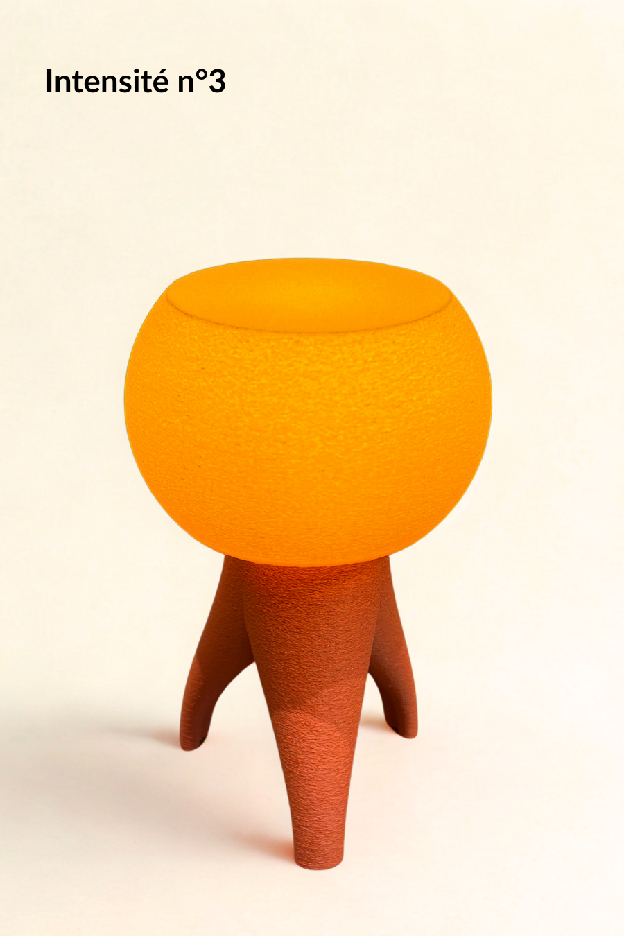 Lampe 'Mini - La stativ' Terracotta - Pêche | Miniature - Dots Design