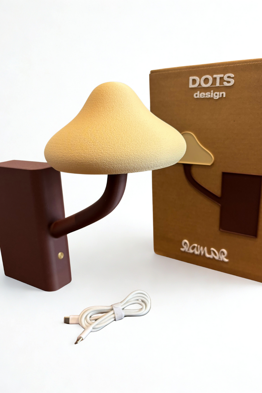Lampe 'Myria' Marron - Dots Design