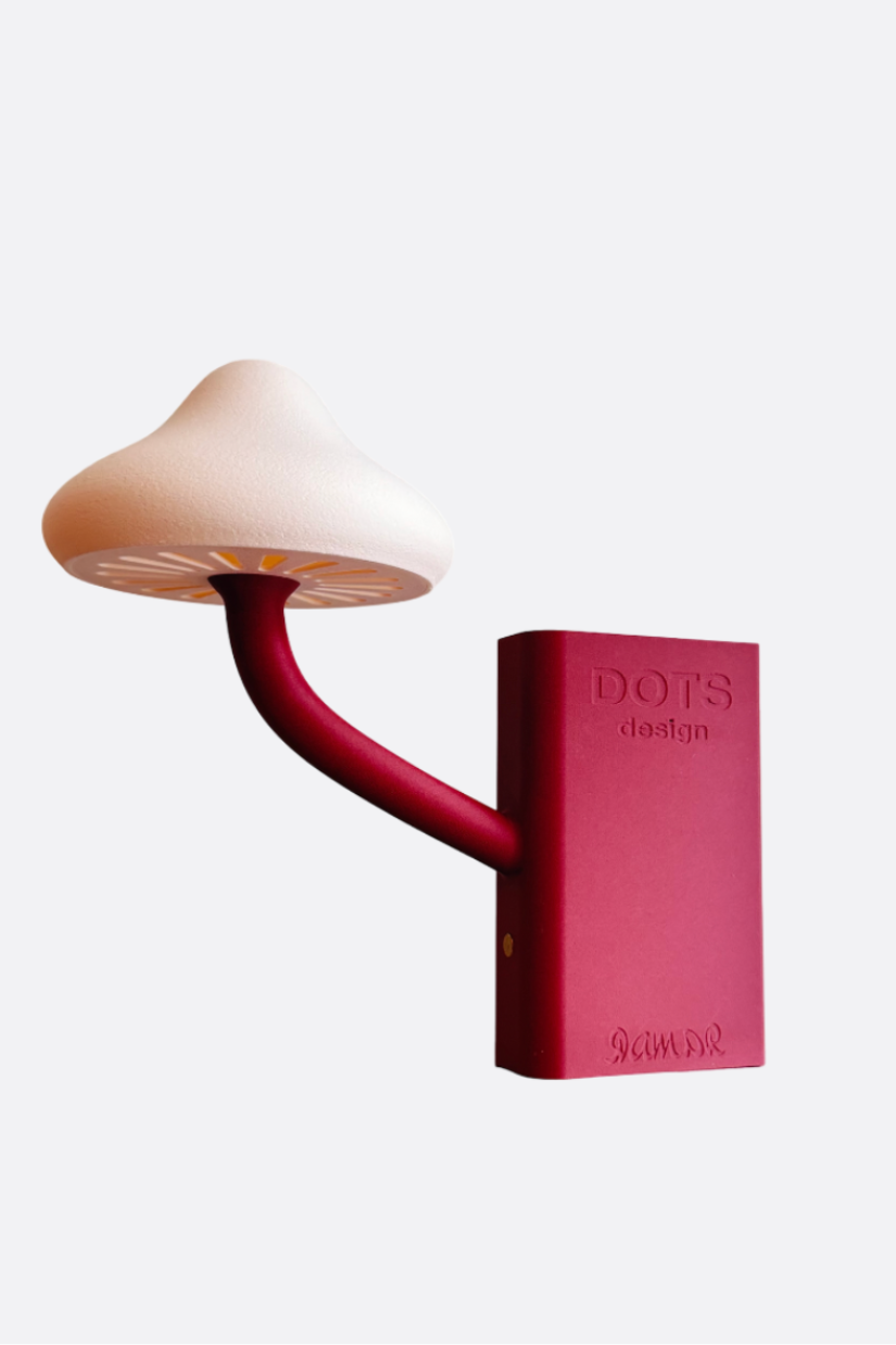 Lampe 'Myria' Bordeaux - Dots Design