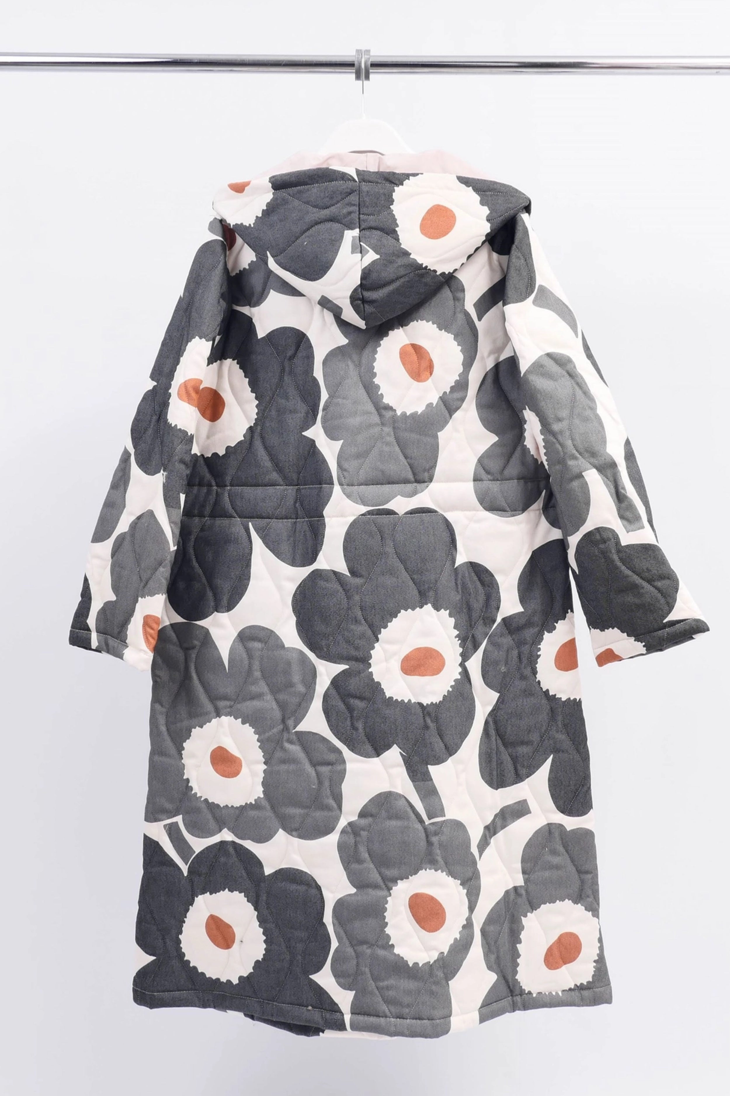 Manteau Long Matelassé 'Big Flower' - Cecile Wang