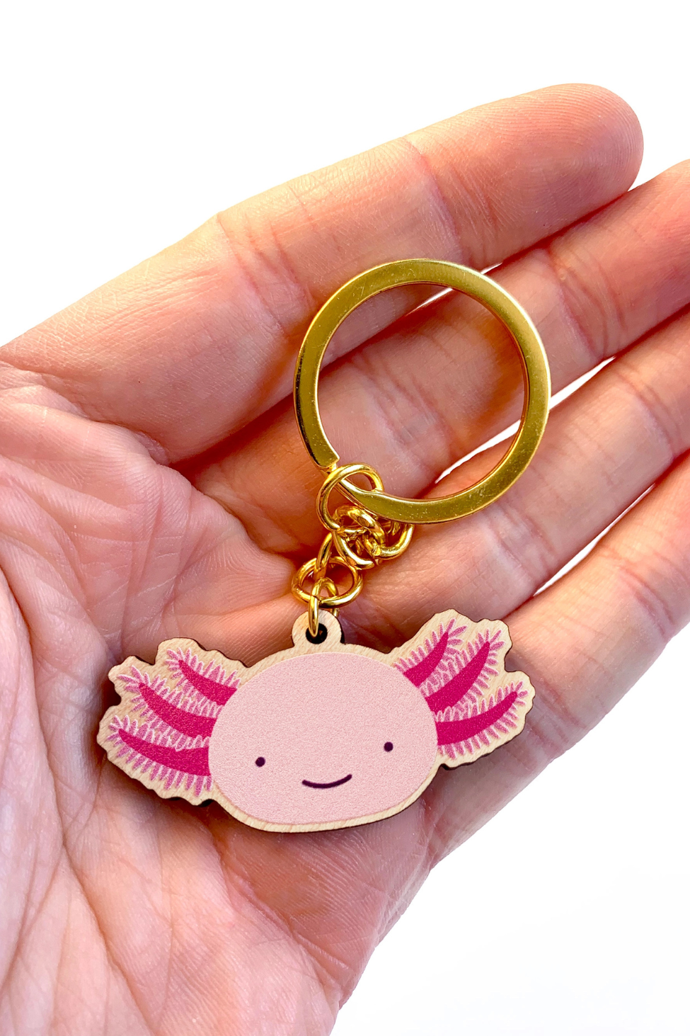 Porte-clé 'Axolotl' - Tom Hardwick x BLK & YLW