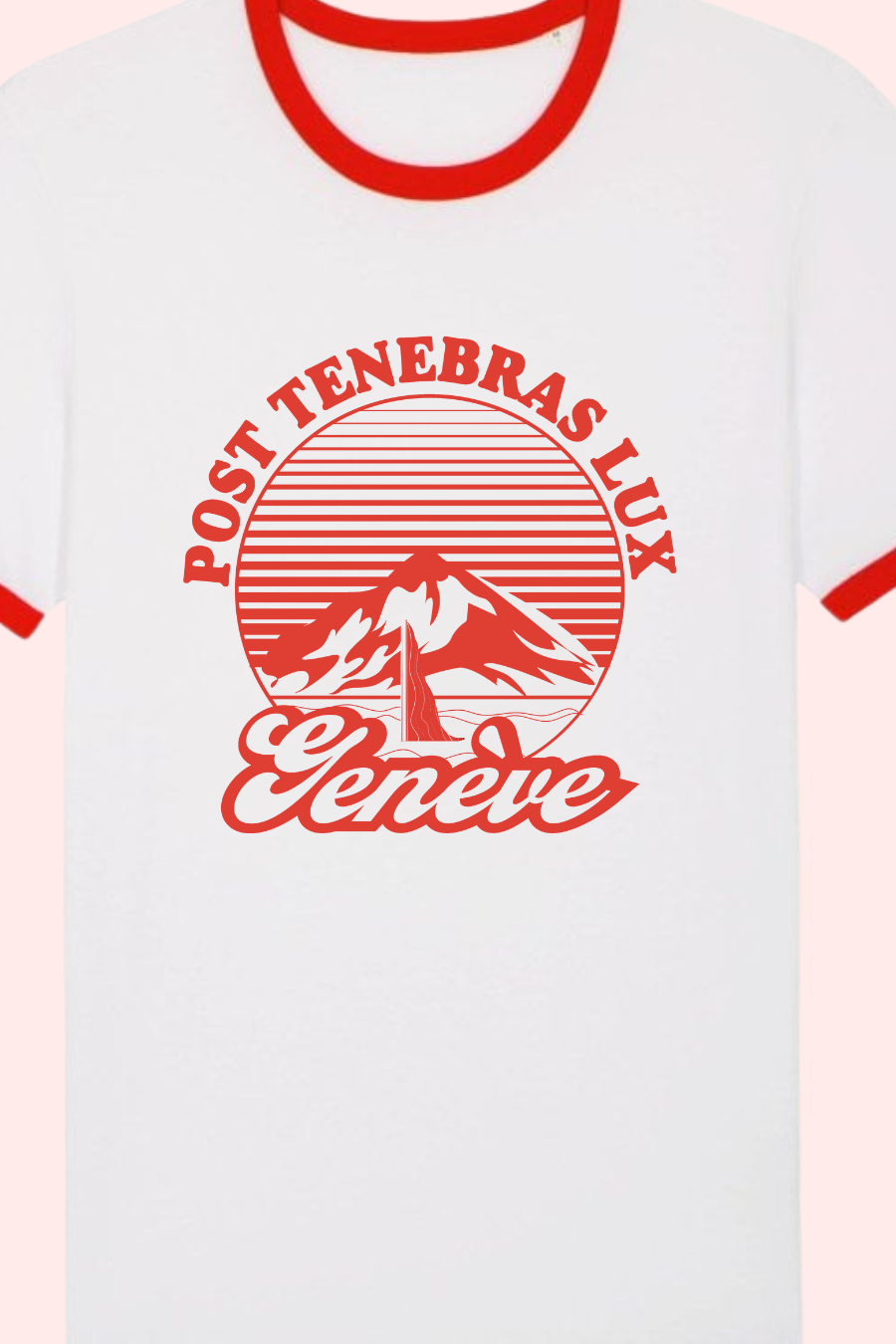 T-Shirt Premium Unisexe Vintage Style 'Post Tenebras Lux' - U/C by Eliran Ashraf
