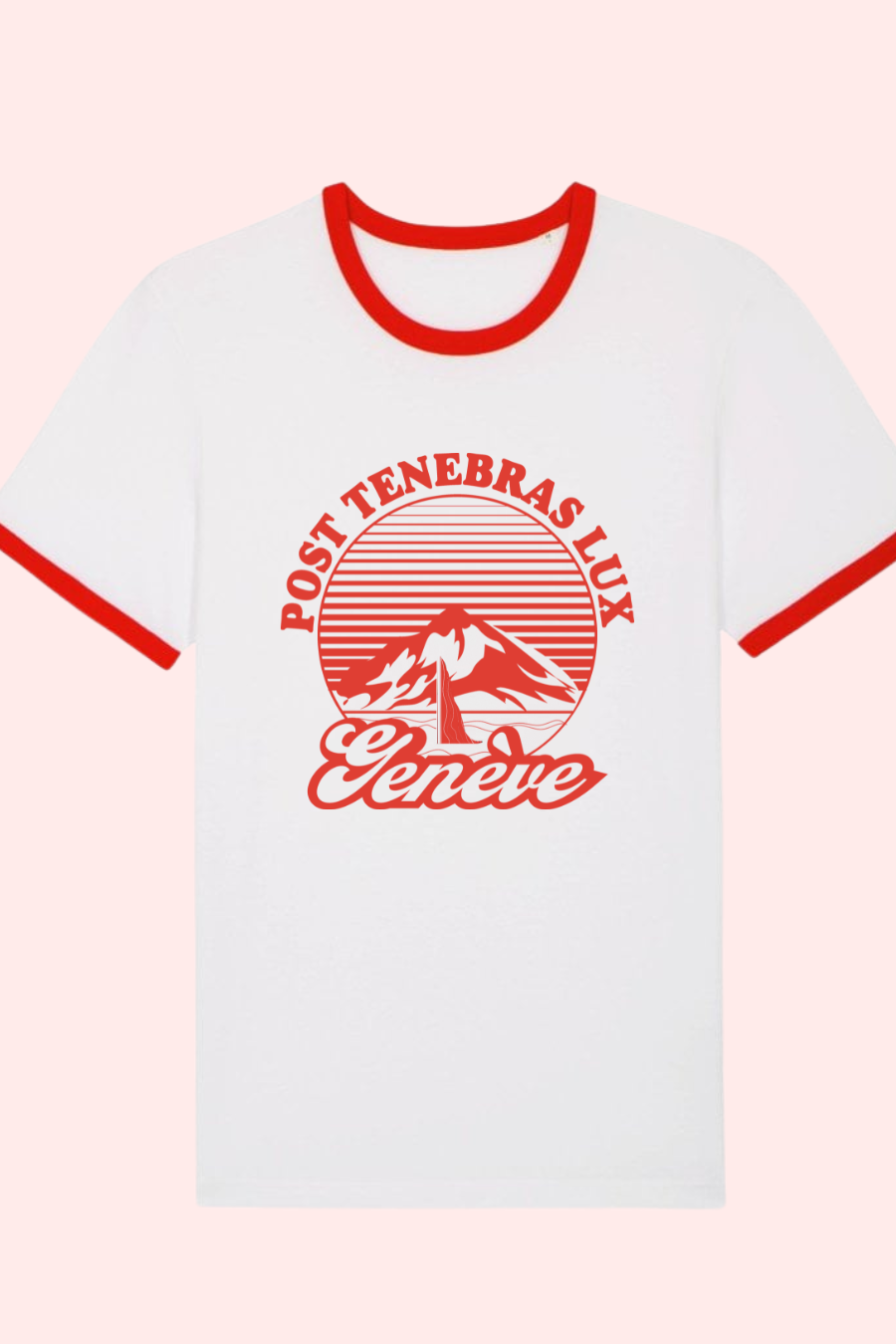 T-Shirt Premium Unisexe Vintage Style 'Post Tenebras Lux' - U/C by Eliran Ashraf