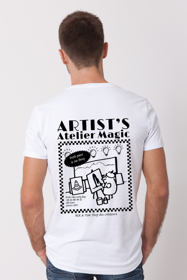 Unisex T-shirt 'Artist Magic' - UC by Eliran Ashraf