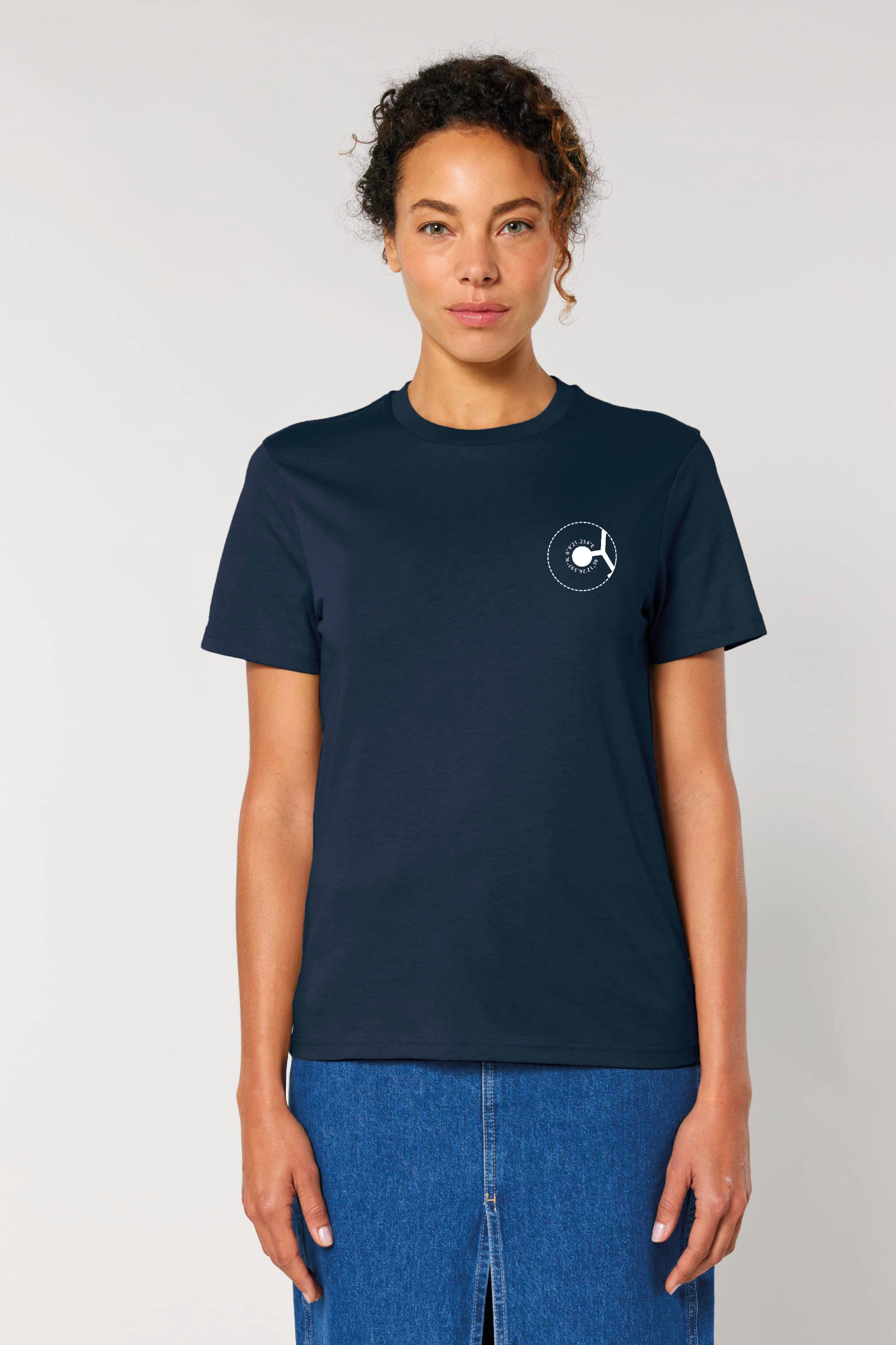 T-shirt Unisex 'Genève - Léman Vue du Ciel`'-  RafRaf X Eli