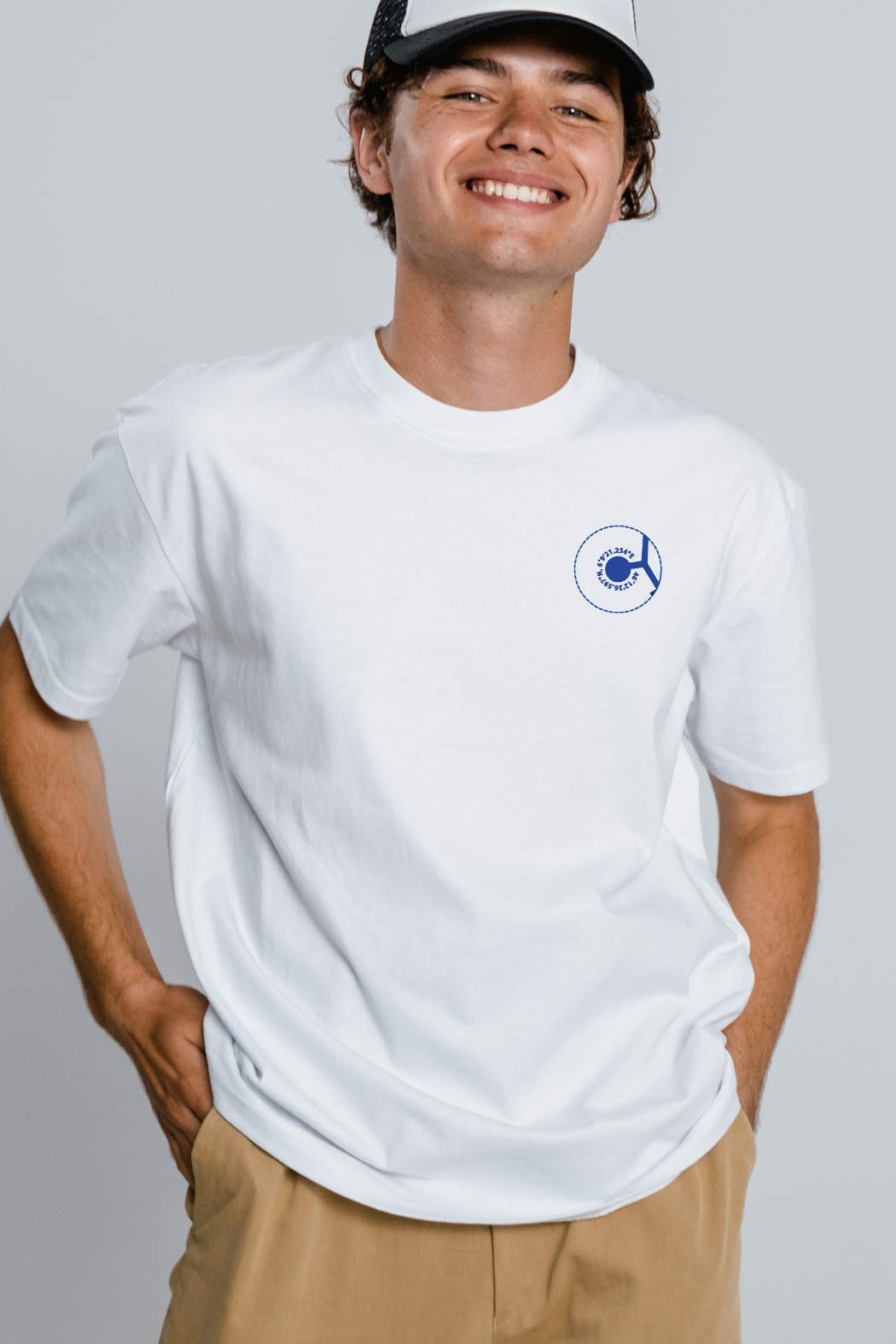 T-shirt Premium Unisexe 'Jet d'eau Vu du Ciel | Genève'-  RafRaf X Eli