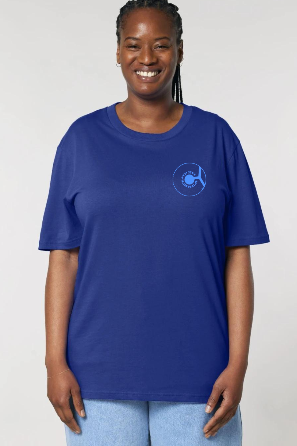 Unisex T-shirt  "Lake Geneva Seen from the Sky" - RafRaf