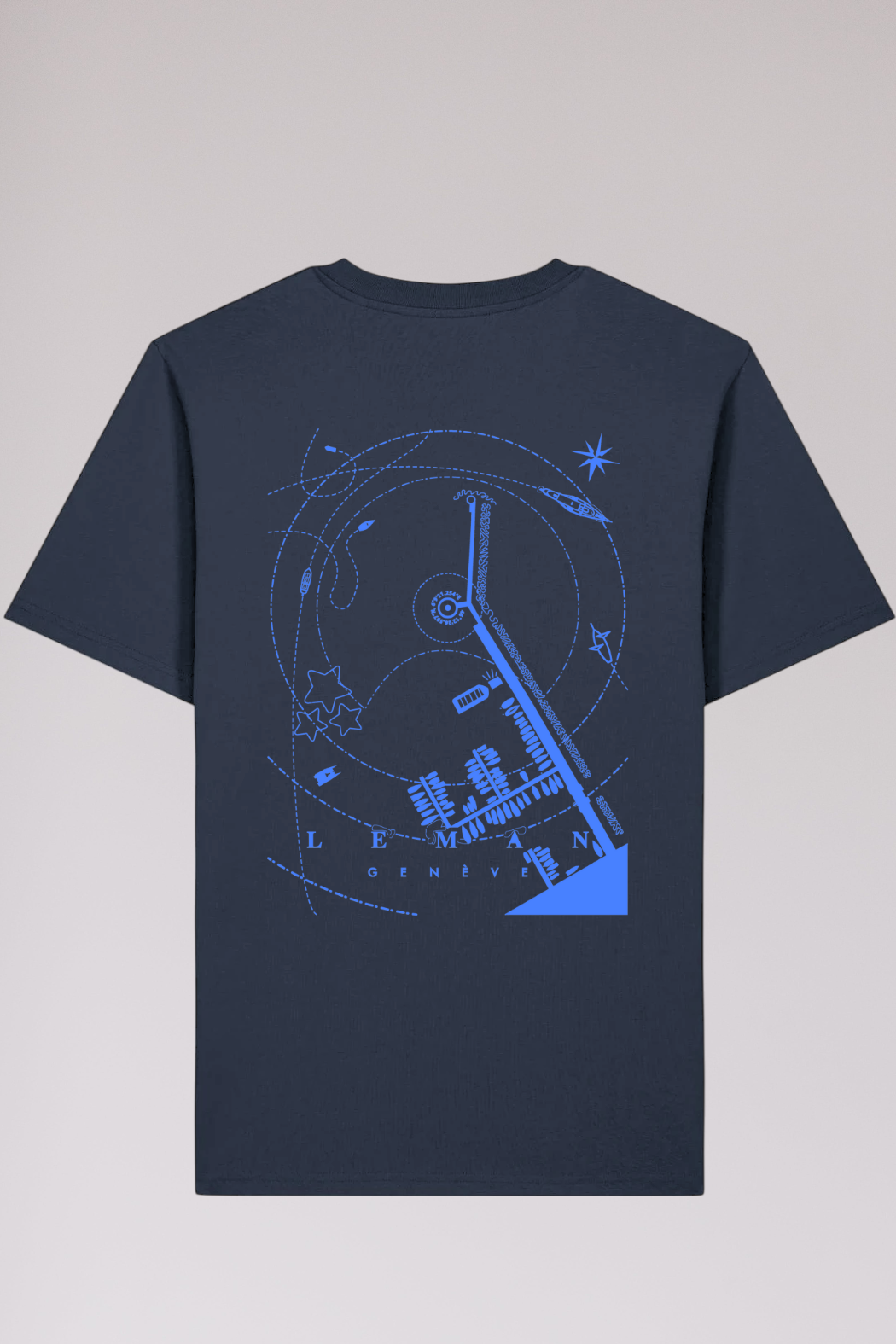 T-shirt Premium Unisexe 'Jet d'eau Vu du Ciel | Genève' -  RafRaf X Eli