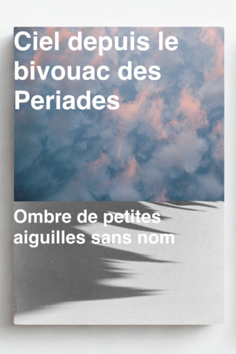 Tirage photo 'Ciel et Jorasses' - Léo Burnand Vann