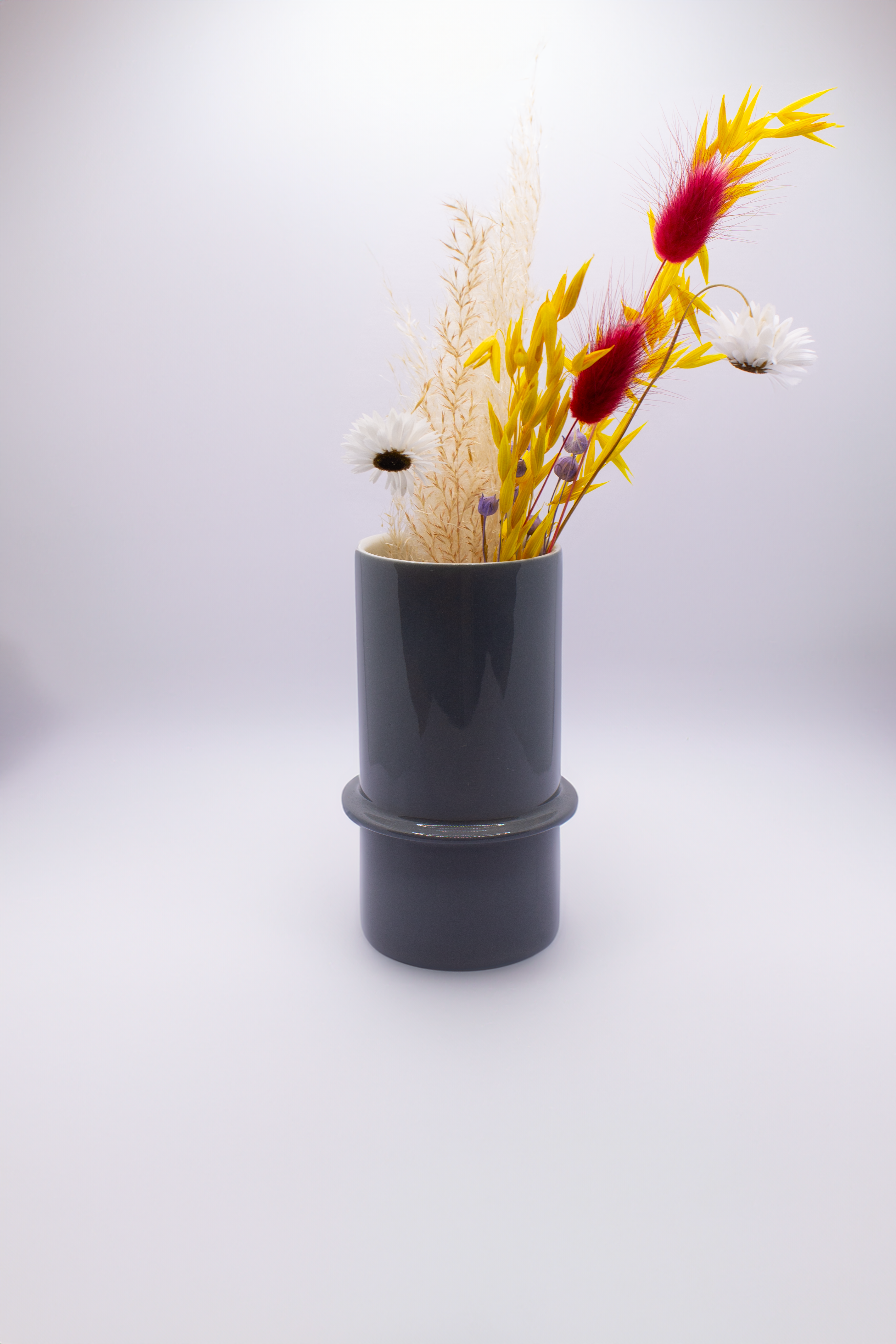 Vase 'Bambou' Couleur | Petit - Margot Reymond x Demarcporcelaine