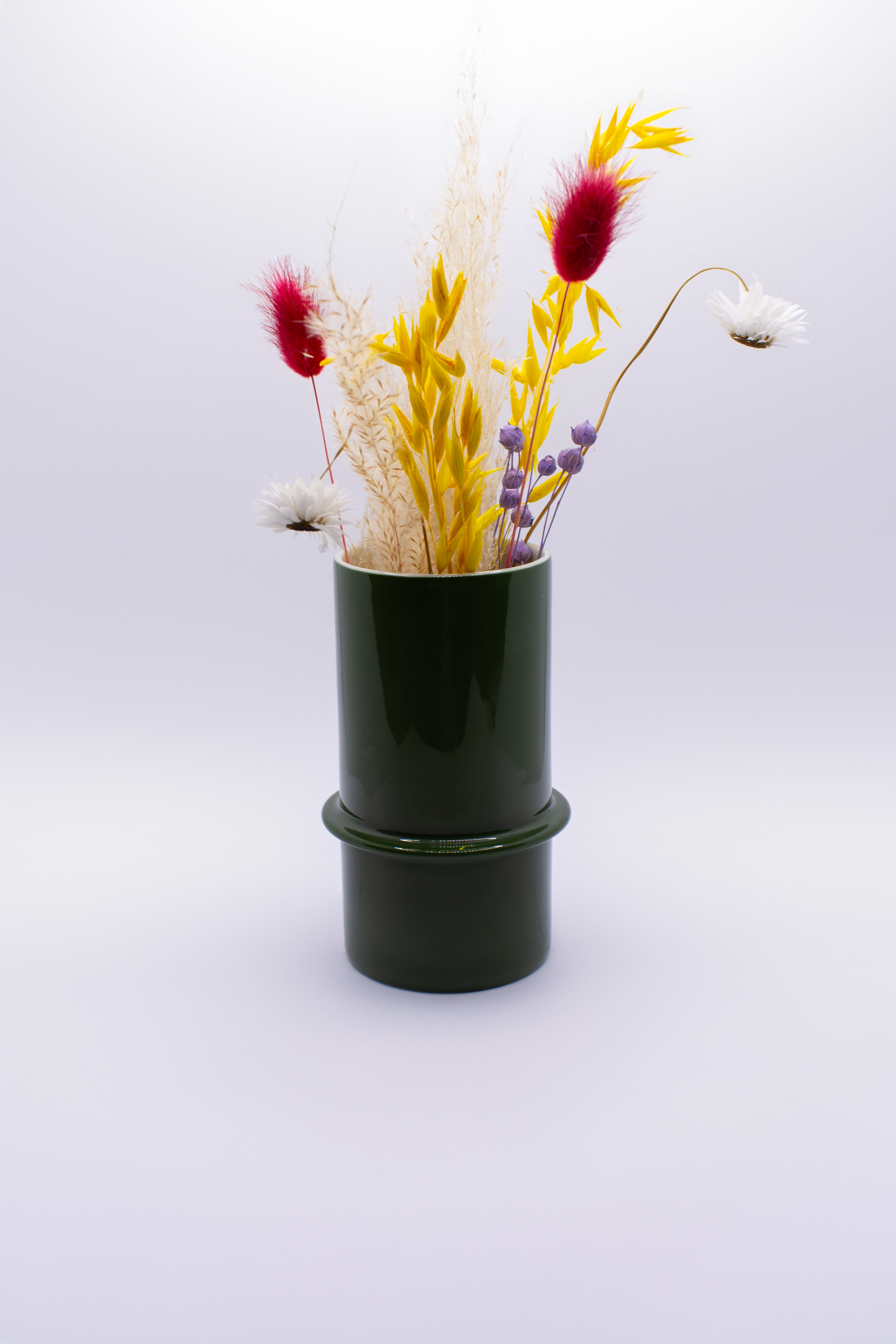 Vase 'Bambou' Couleur | Petit - Margot Reymond x Demarcporcelaine