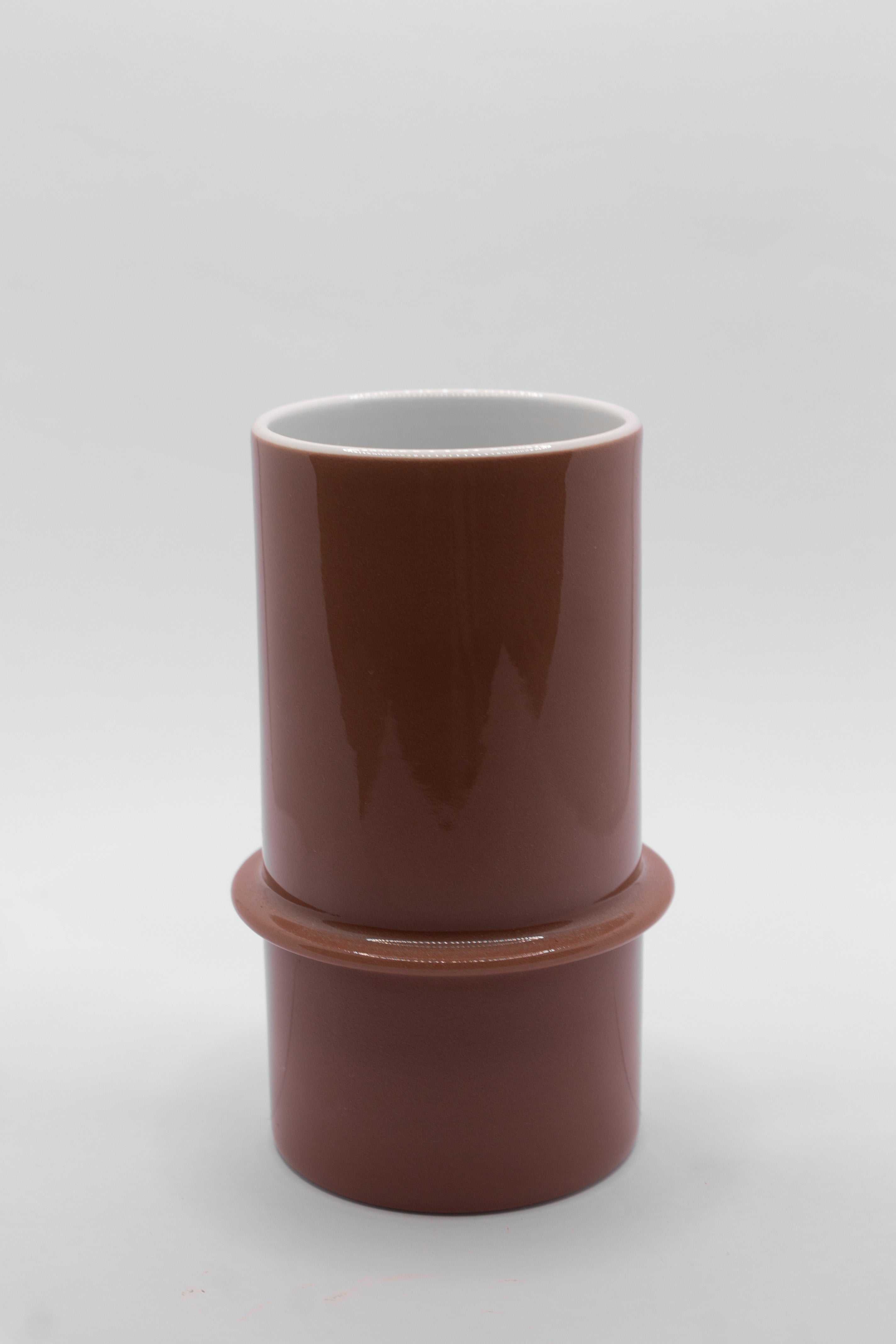 Vase 'Bambou' Couleur | Petit - Margot Reymond x Demarcporcelaine