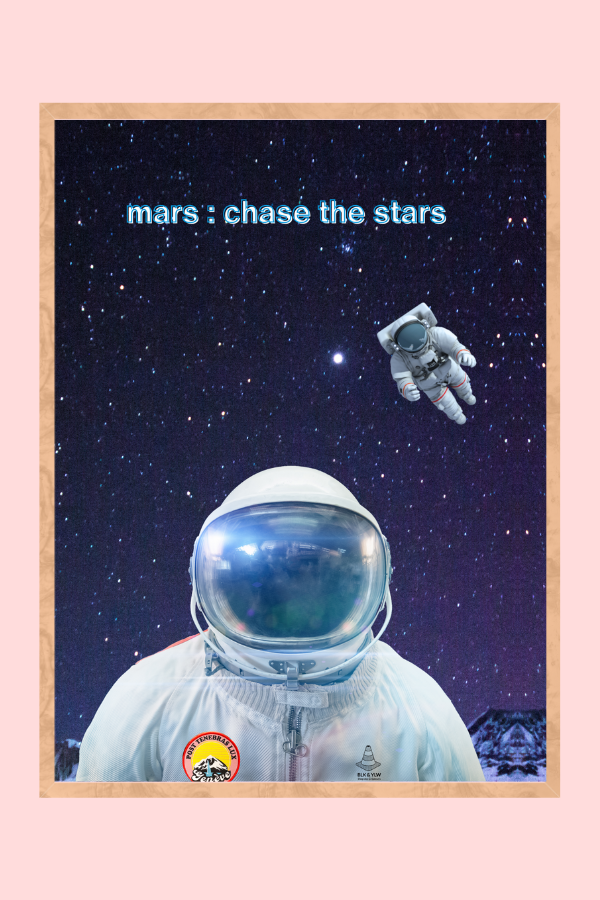 Poster of the month 'March: chase the stars' - UC by Eliran Ashraf