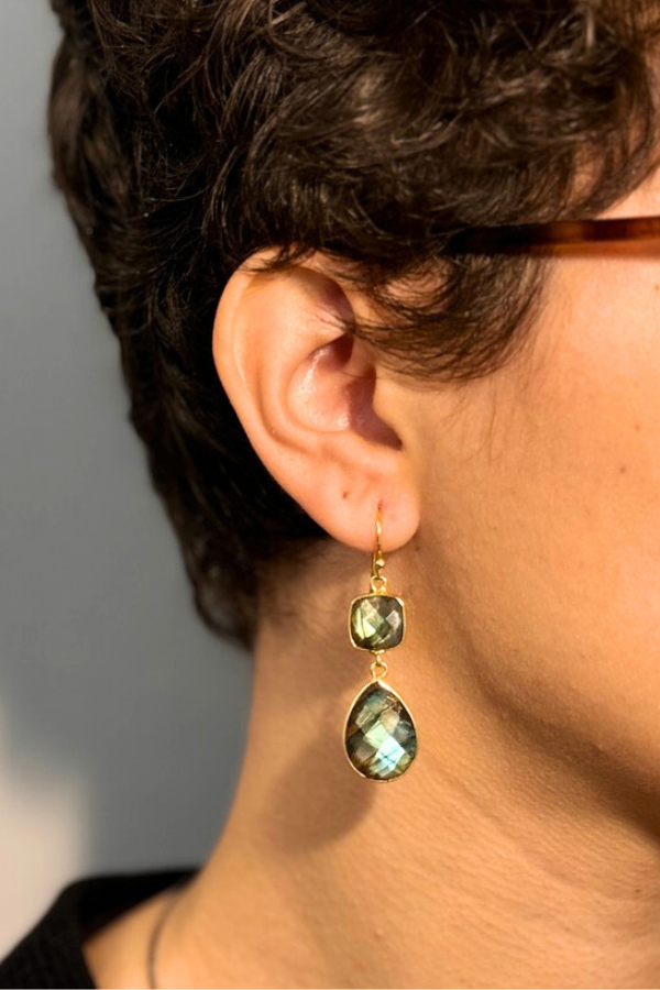 Earrings 'Ella' Gold - Jolly Jungle