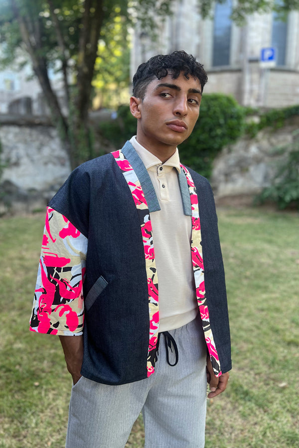 Kimono Jacket `Câlins` Unisex - U/C by Eliran Ashraf x RafRaf