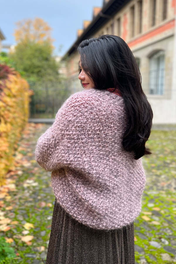 Cardigan 'Mira' Fait Main en Suisse - Moons Knits