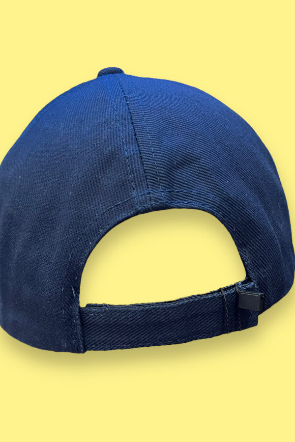 Cap 'Lilu de Genève` Navy Blue - BLK & YLW