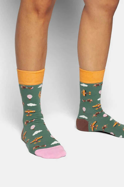 Chaussettes 'Flying Circus' - Dilly Socks