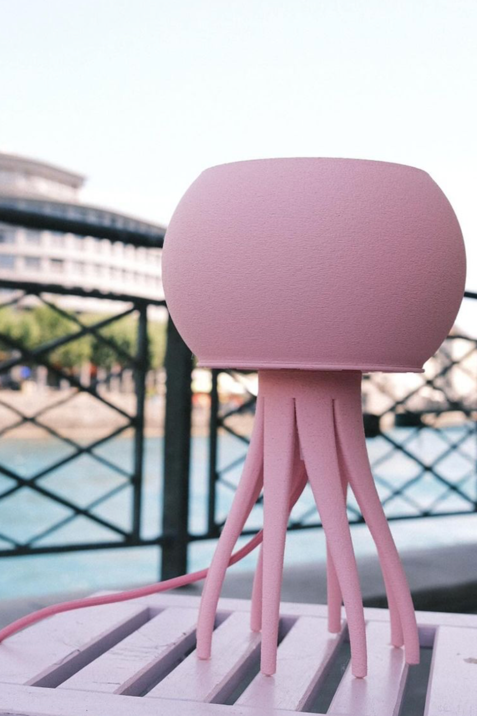 Lamp 'Medusa' Pink | M - Dots Design