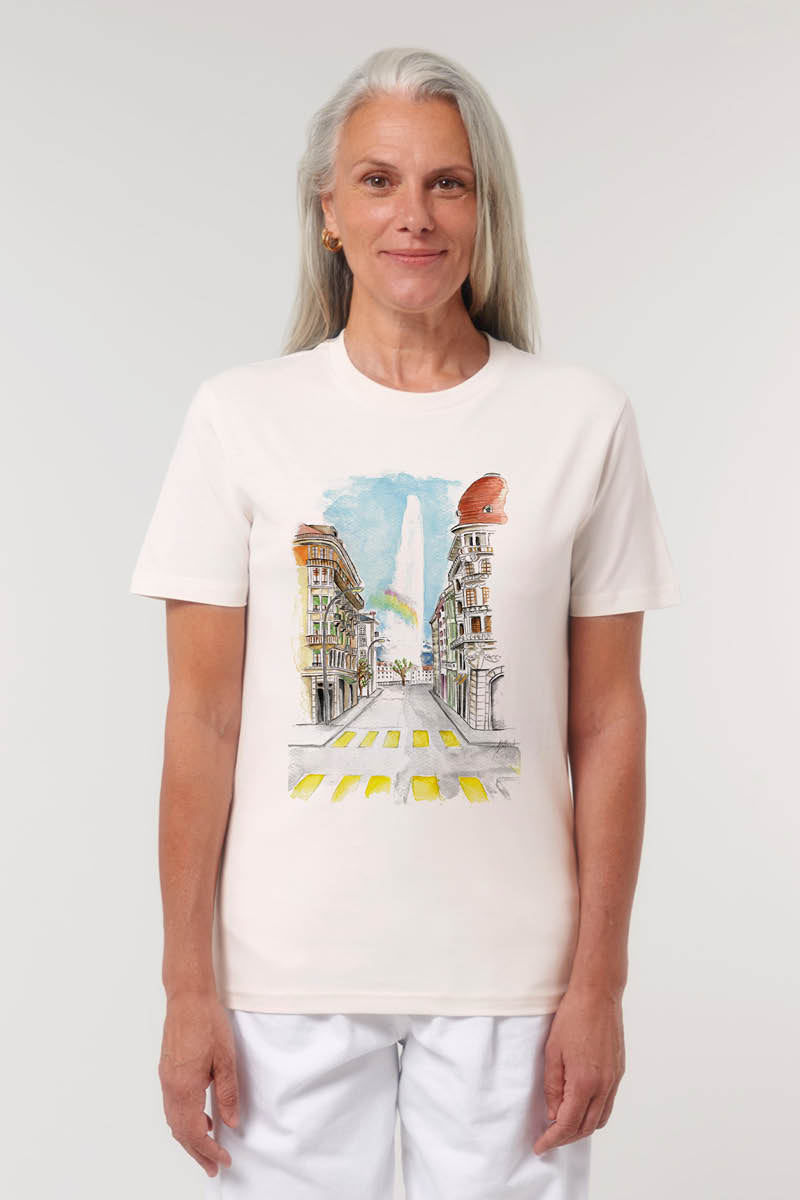 Unisex T-shirt `December 31 - Rainbow` - Anne-Sophie Villard