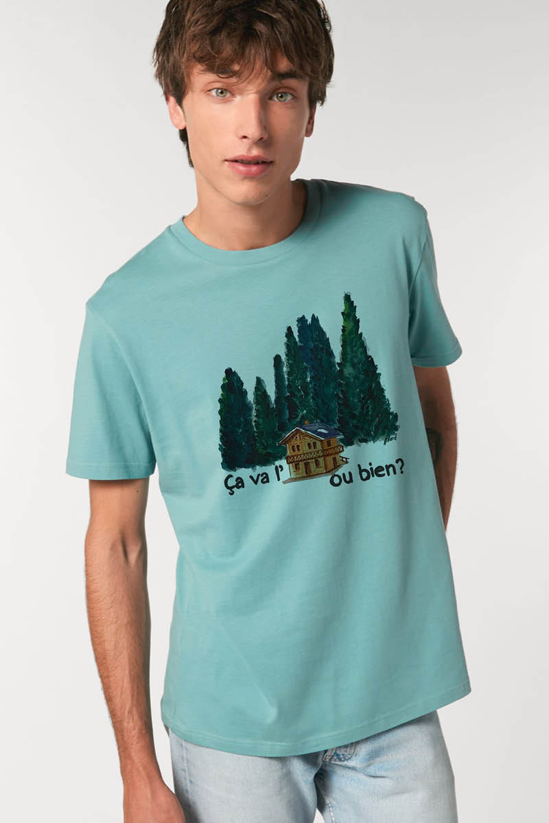 Unisex T-shirt `Chalet` - Anne-Sophie Villard