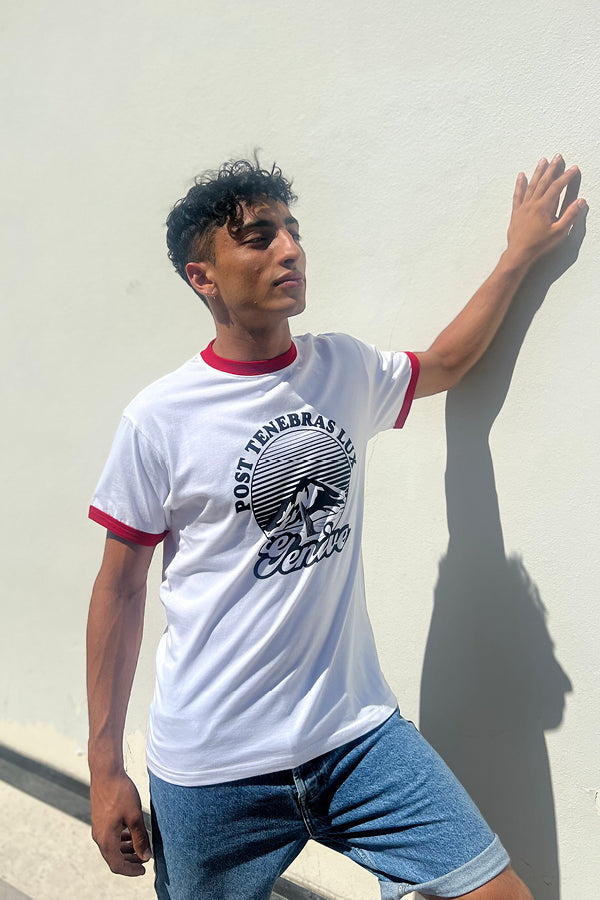 T-Shirt Premium Unisexe Vintage Style 'Post Tenebras Lux' - U/C by Eliran Ashraf