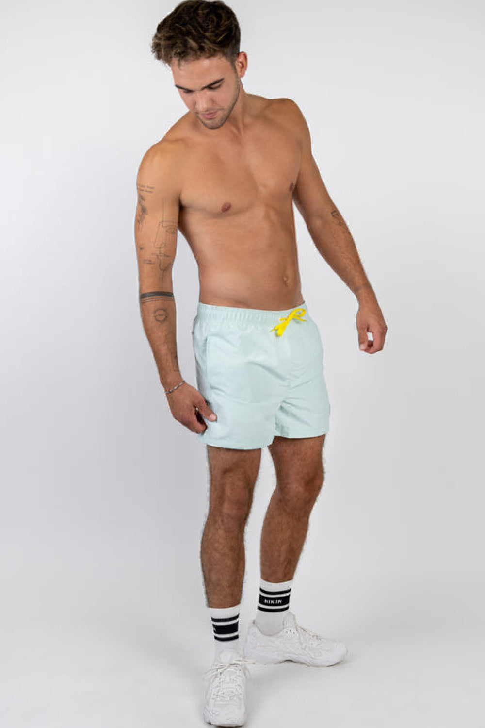 Blue 'Swim' swim shorts - NIKIN x Andri Ragettli