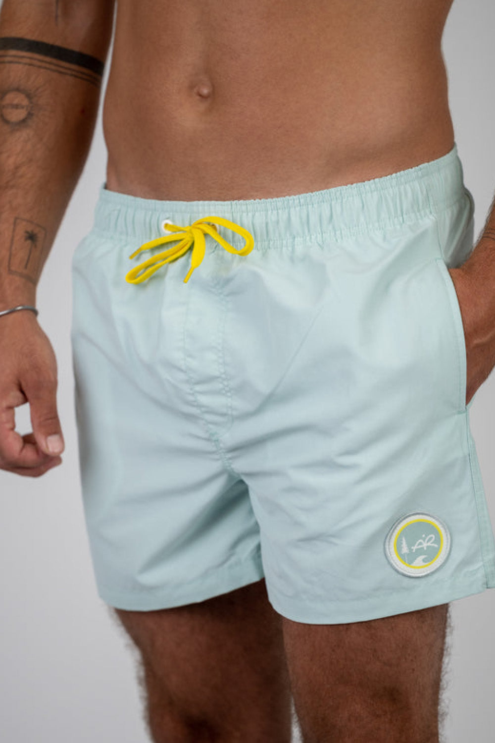 Blue 'Swim' swim shorts - NIKIN x Andri Ragettli